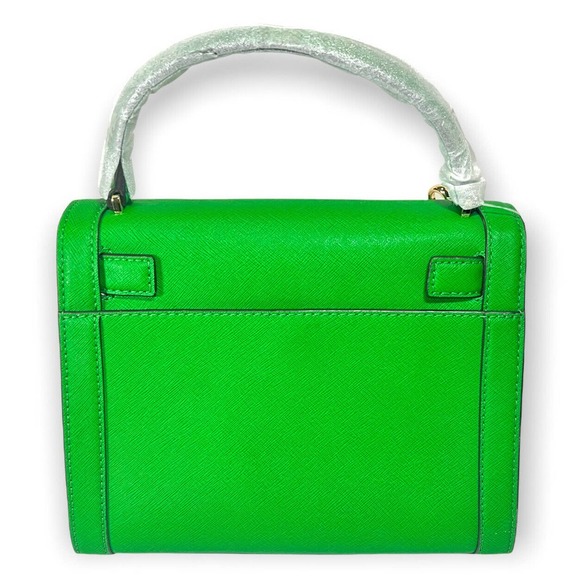 Michael Kors Dillon Studded Messenger Bag Leather Palm New With Tags STD MD - Picture 2 of 12